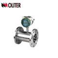 4-20ma output peak oil liquid turbine water flow meter